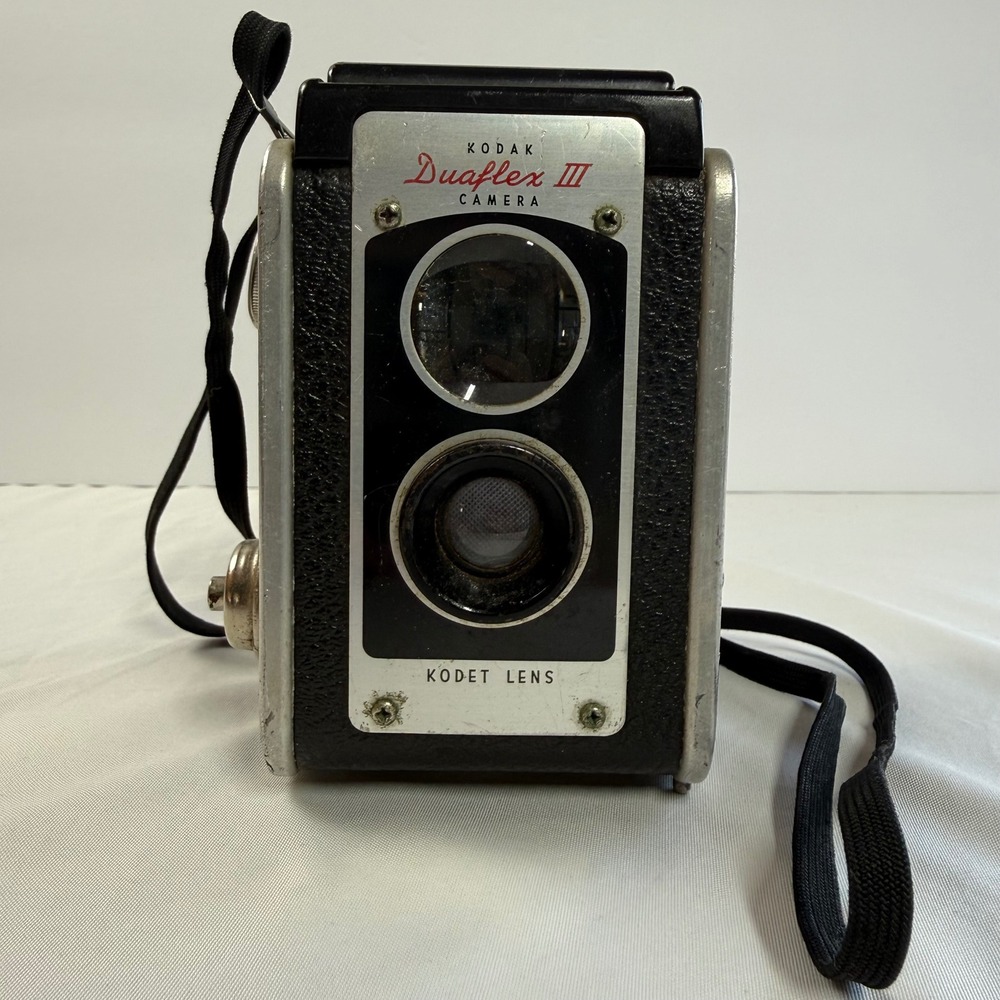 Vintage Kodak Duaflex III Camera TLR Twin Lens Reflex Kodet Lens 620 Film USA